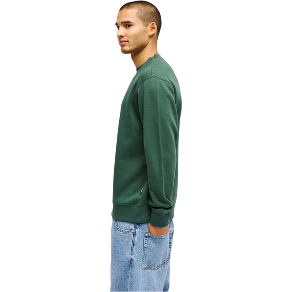 2026 Quiksilver Mens Salt Water Crew Sweatshirt EQYFT05158 - Forest